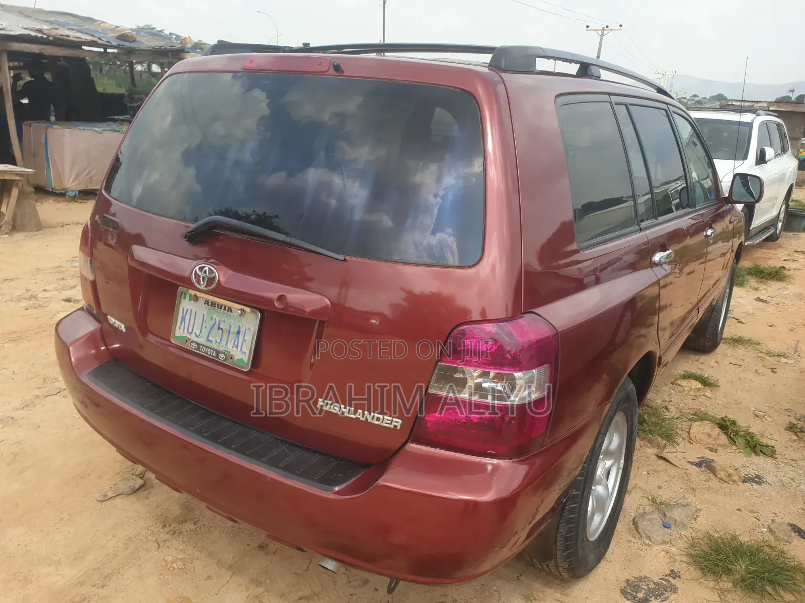 Toyota Highlander 2003 Red