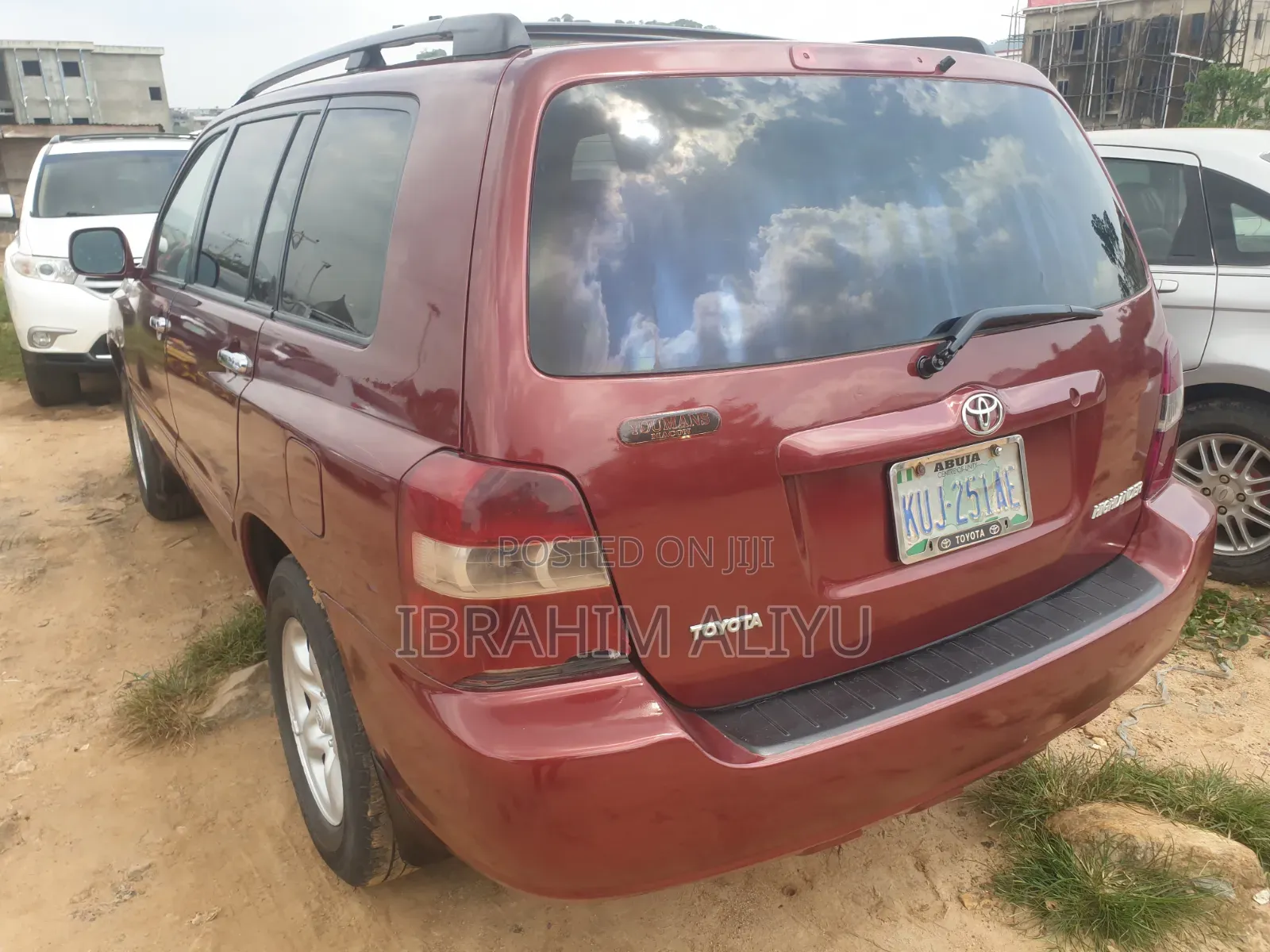 Toyota Highlander 2003 Red
