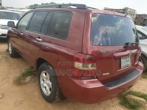 Toyota Highlander 2003 Red