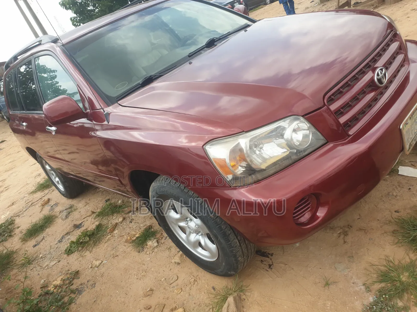 Toyota Highlander 2003 Red