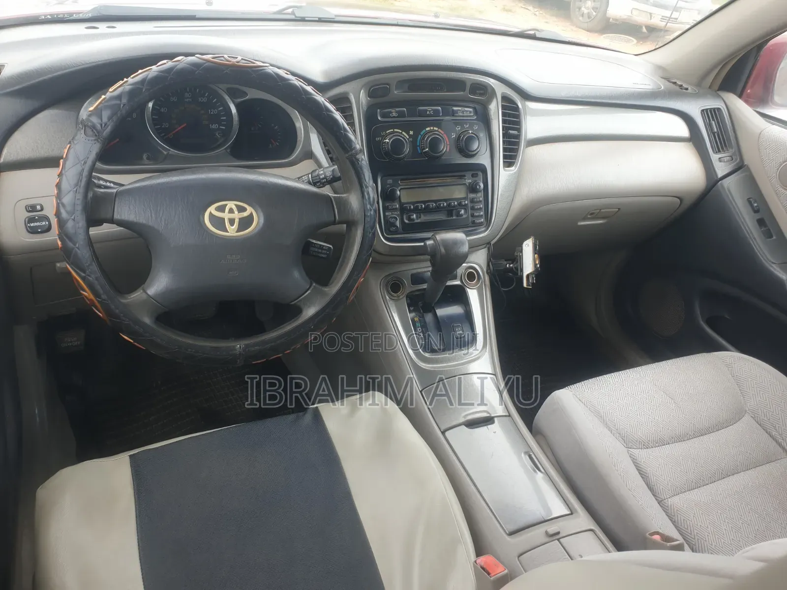 Toyota Highlander 2003 Red