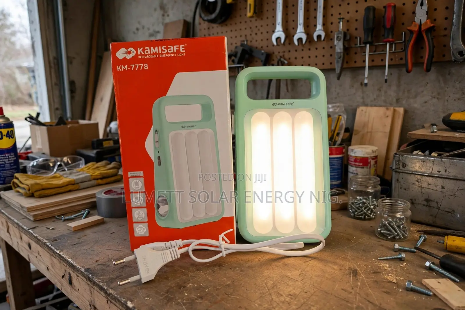 Kami Multi-Use LED Rechargeable Lamp