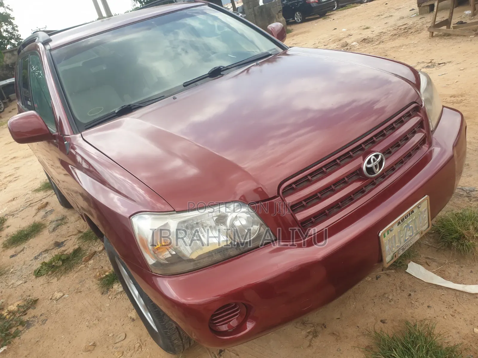Toyota Highlander 2003 Red