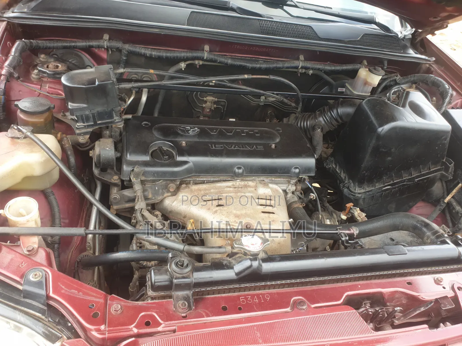 Toyota Highlander 2003 Red