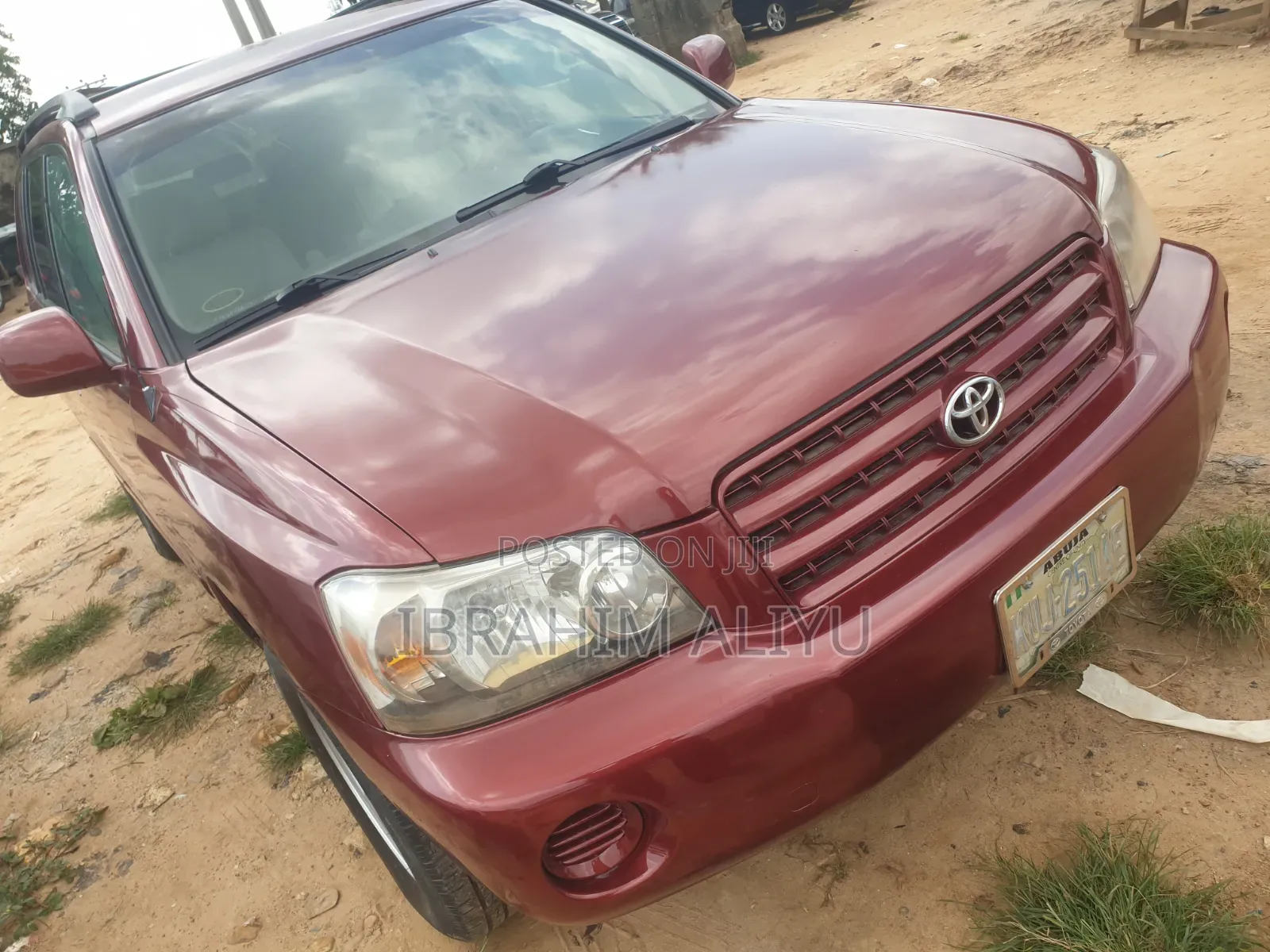Toyota Highlander 2003 Red