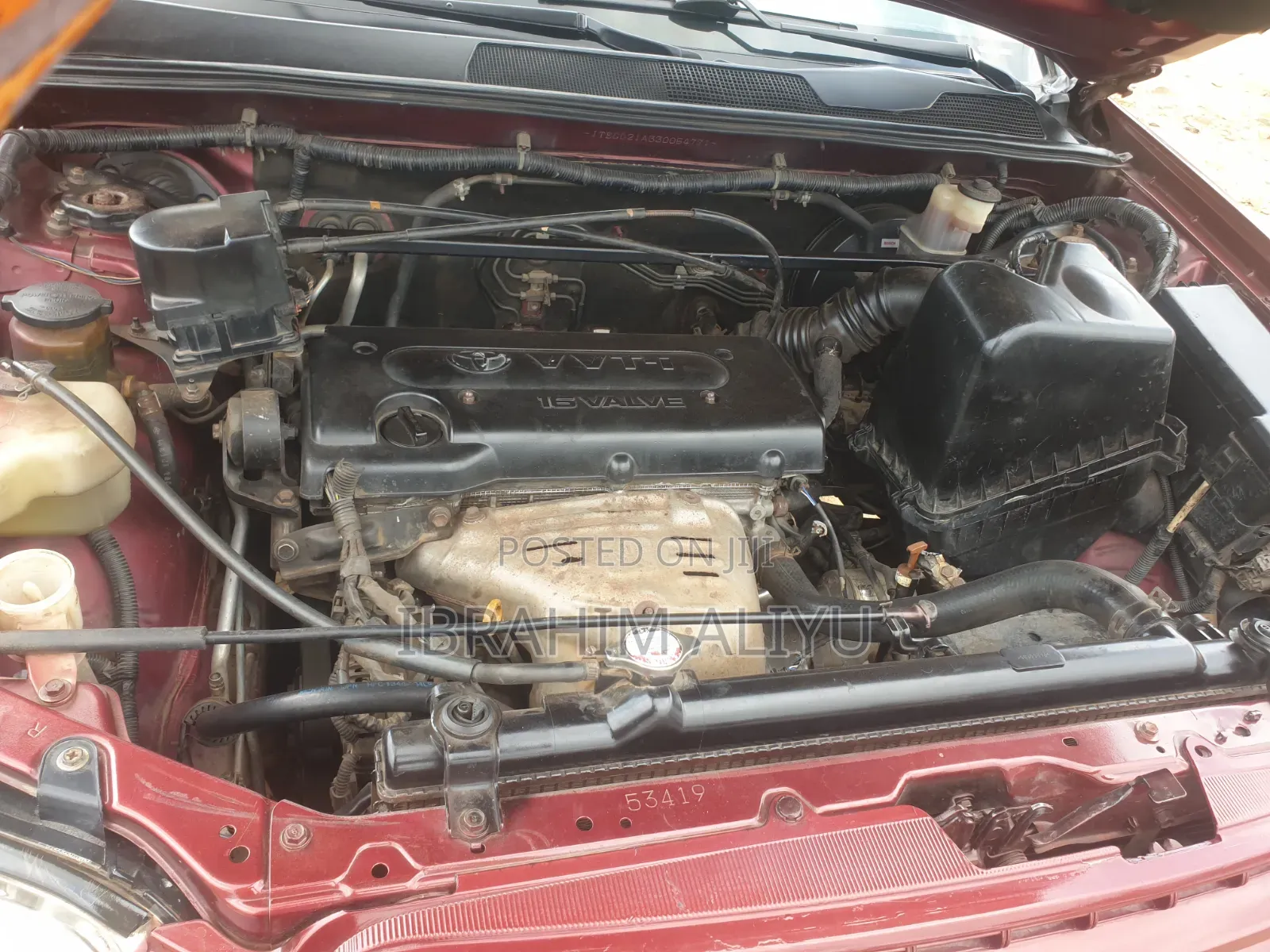 Toyota Highlander 2003 Red