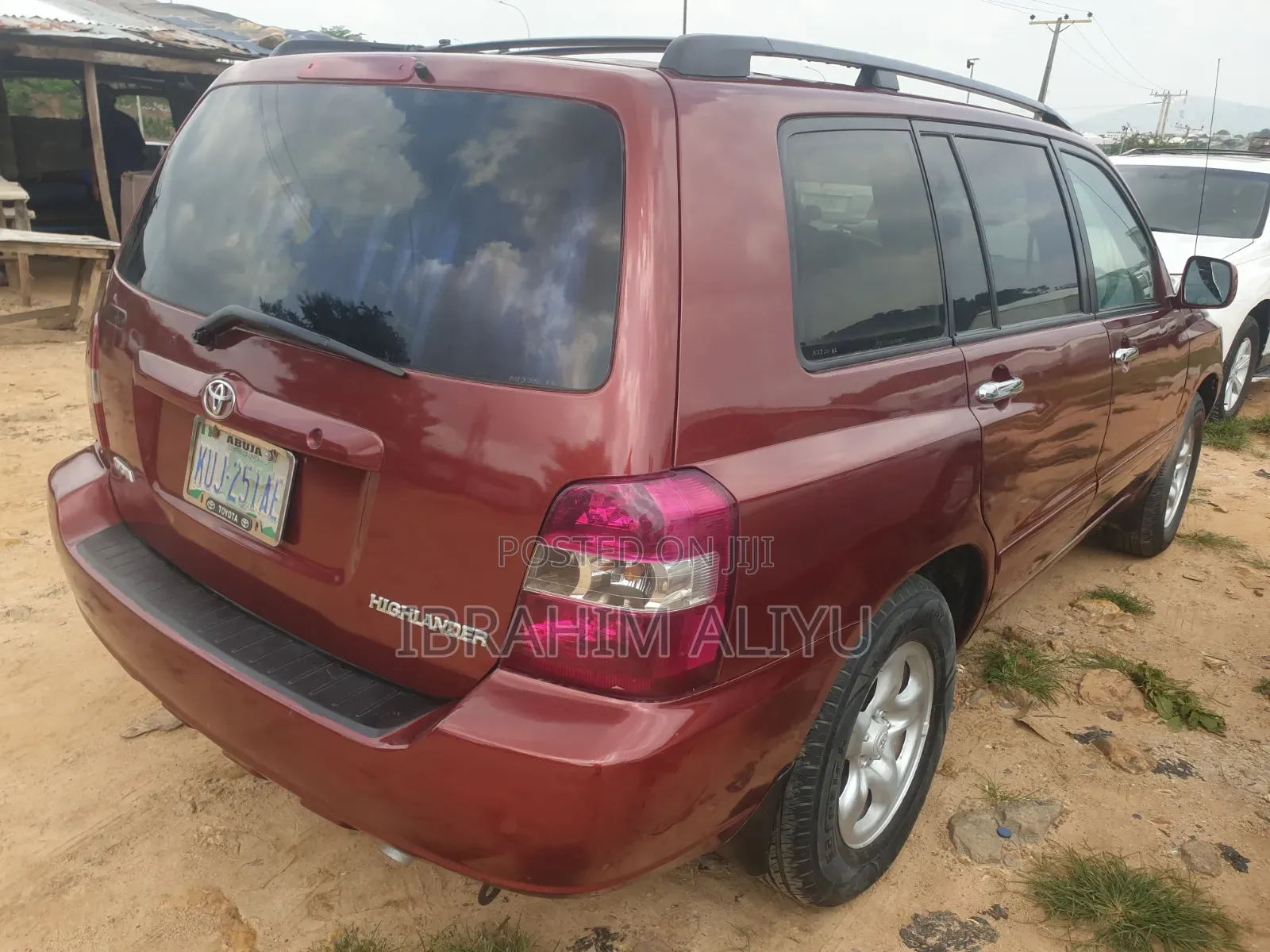 Toyota Highlander 2003 Red