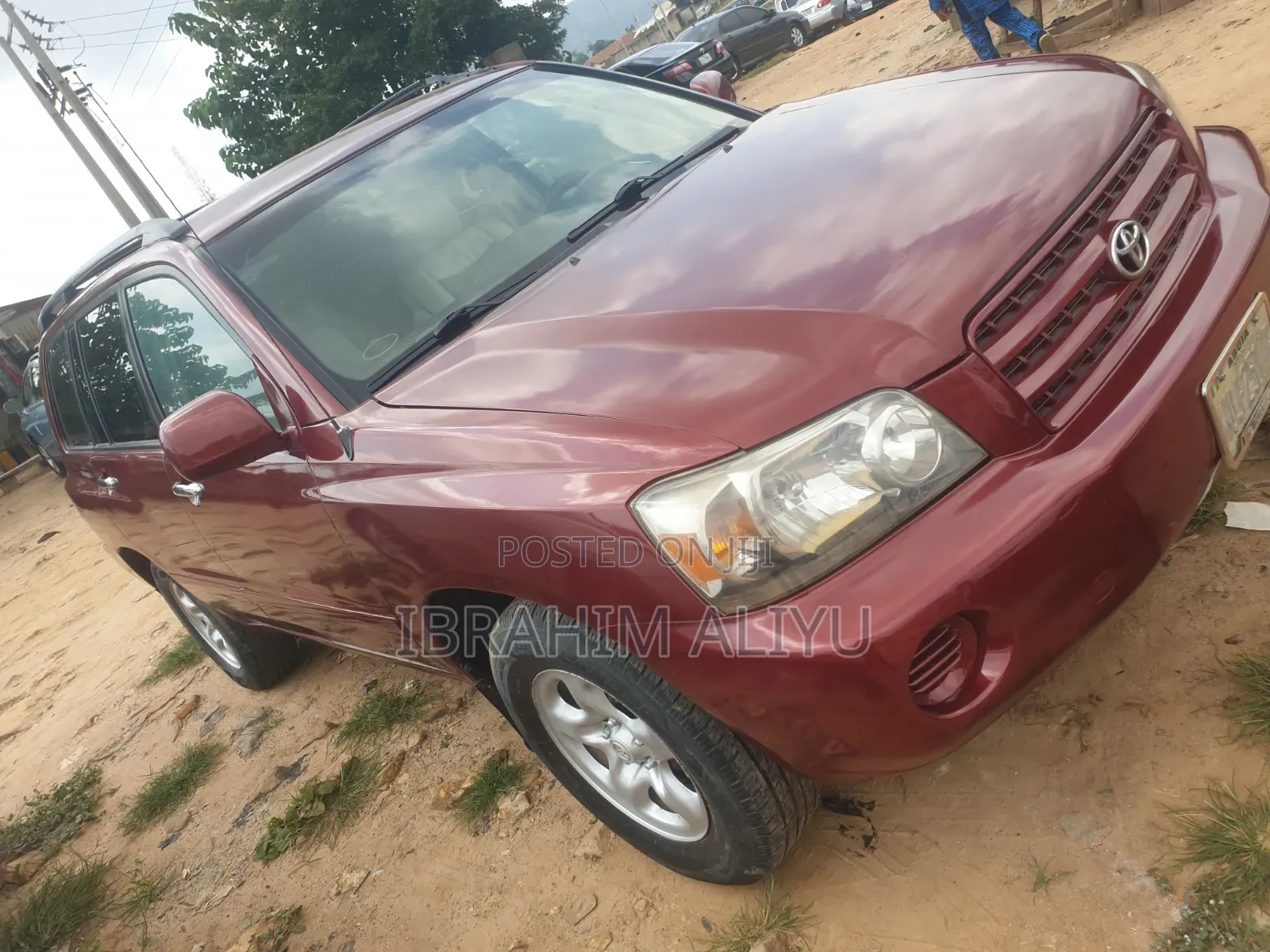 Toyota Highlander 2003 Red