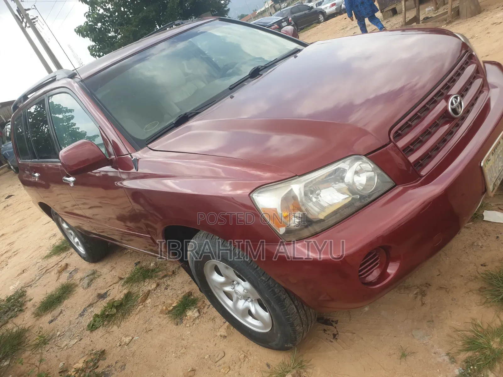 Toyota Highlander 2003 Red