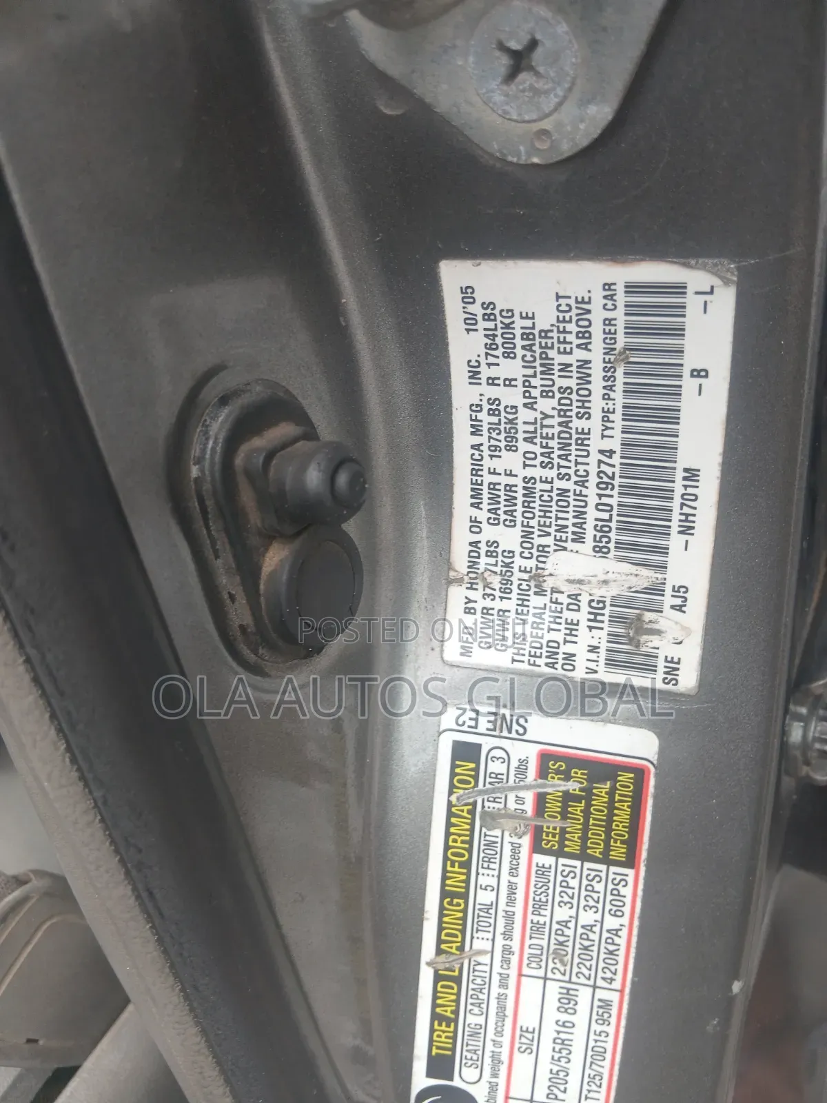 Honda Civic 2006 Gray