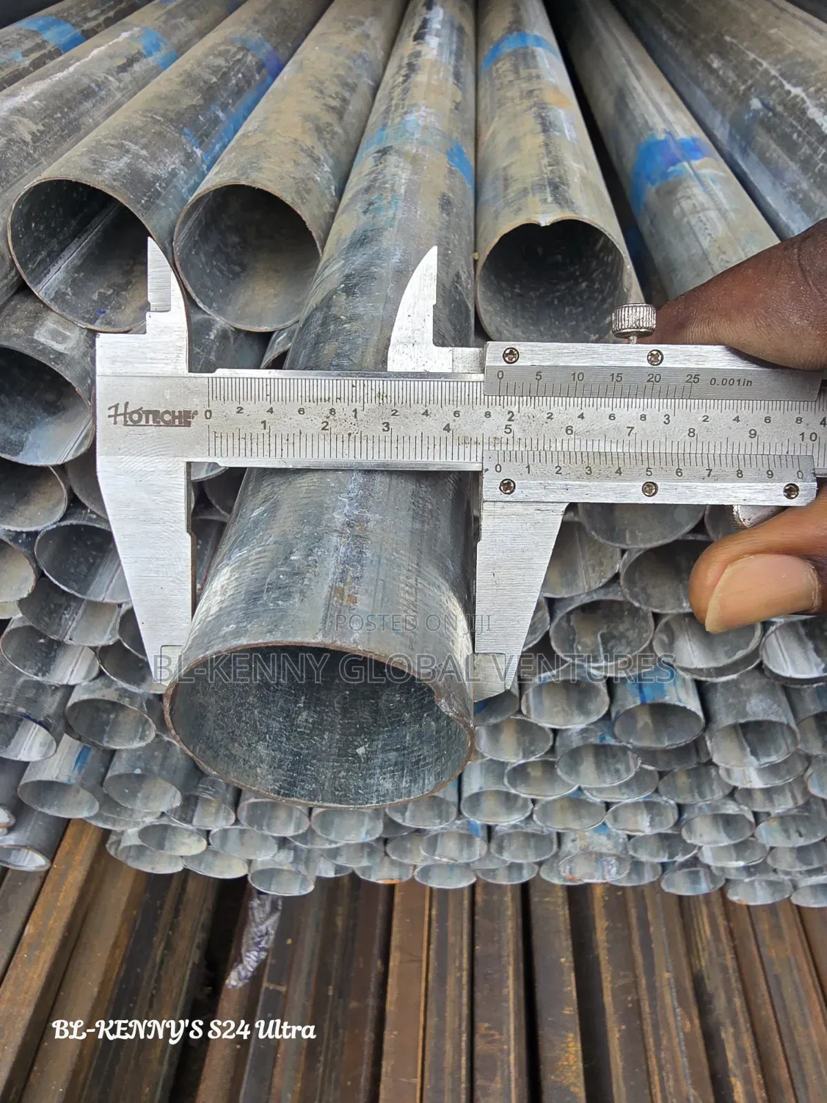 11⁄2x1.5mm Gi Pipes Local