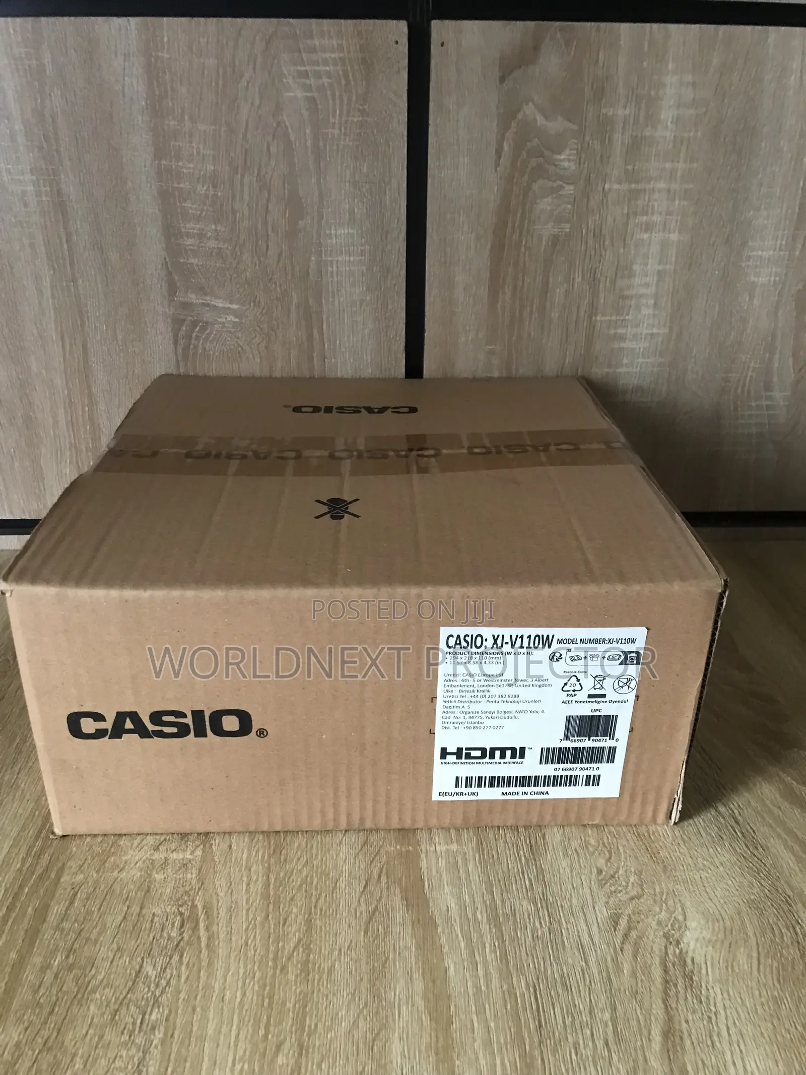 Casio XJ-V110W — Bright Ideas, Less Maintenance