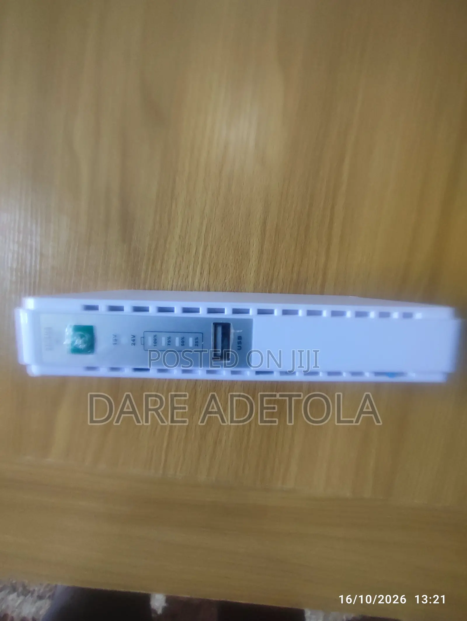MultiPurpose Powerbank/Mini-Ups - For Wifi Router and C