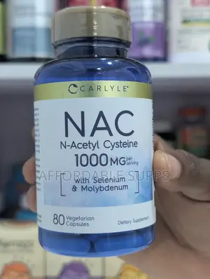 Carlyle NAC 1000mg With Selenium & Molybdenum, 80 Capsules