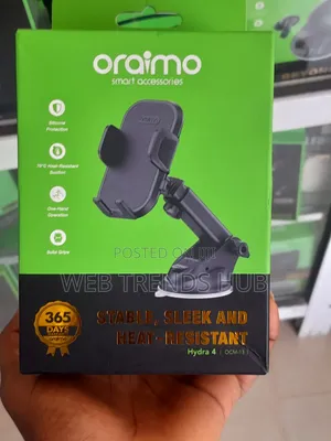Original Oraimo Hydra 4 Universal Car Mount Phone Holder