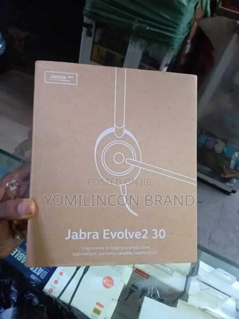 Jabra Evolve2 30 MS Wired Headset, USB-C, Stereo, Black