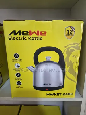 Mewe Electric Kettle MWKET-06BK, 5 Liters