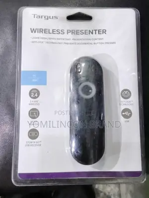 Targus Wireless Multi-Functional Laser Presentation Remote , Black