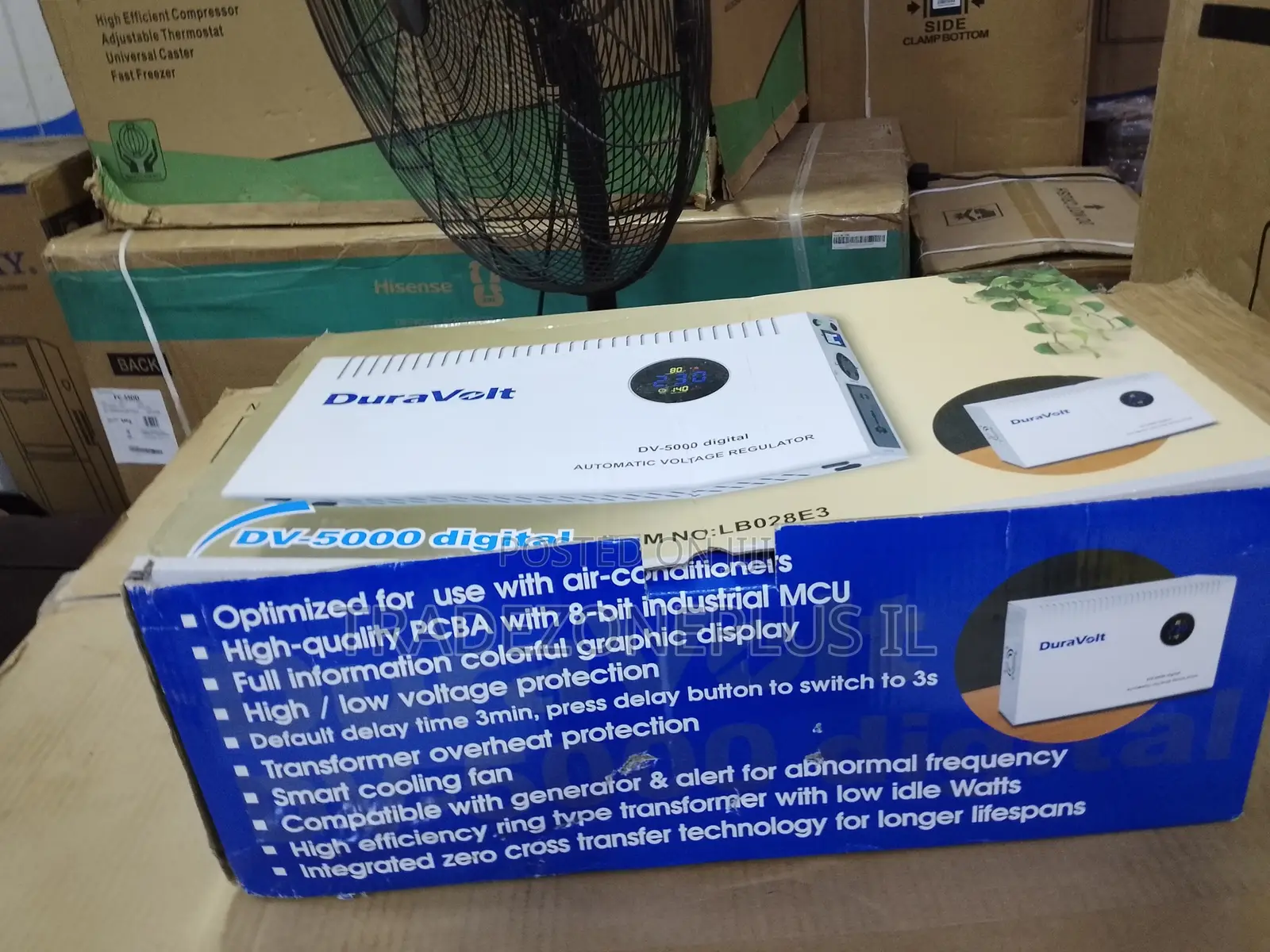 Duravolt DV-5000 5KVA AVR for Reliable Power Control