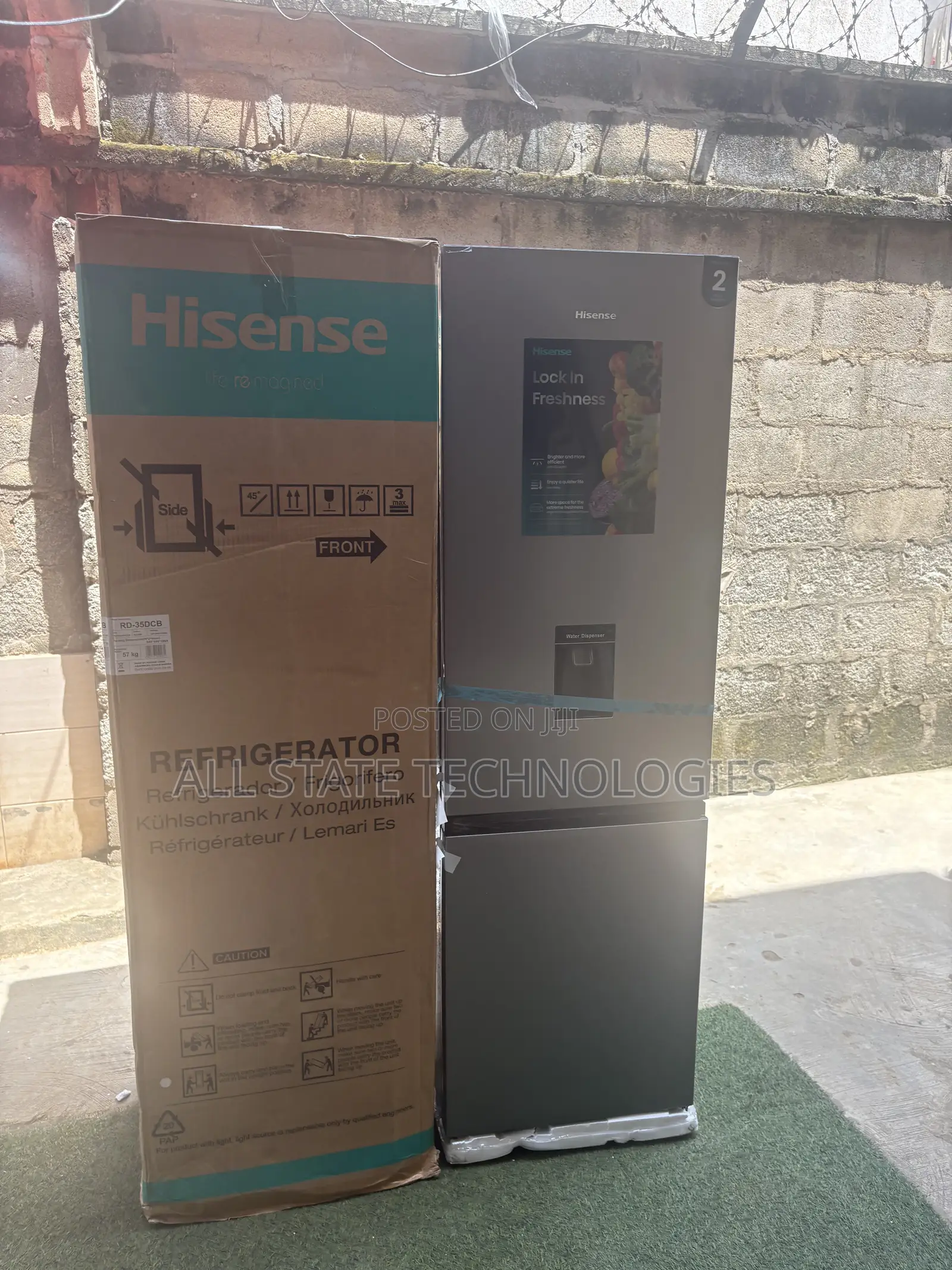 Hisense RD-35DCB Refrigerator With Integrated Water Dispenser