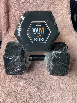 10KG Hexagon Dumbbell