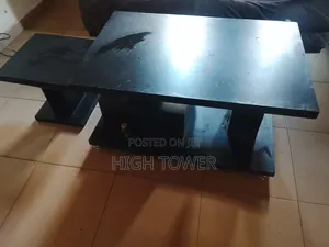 Center Table With 2 Side Stools
