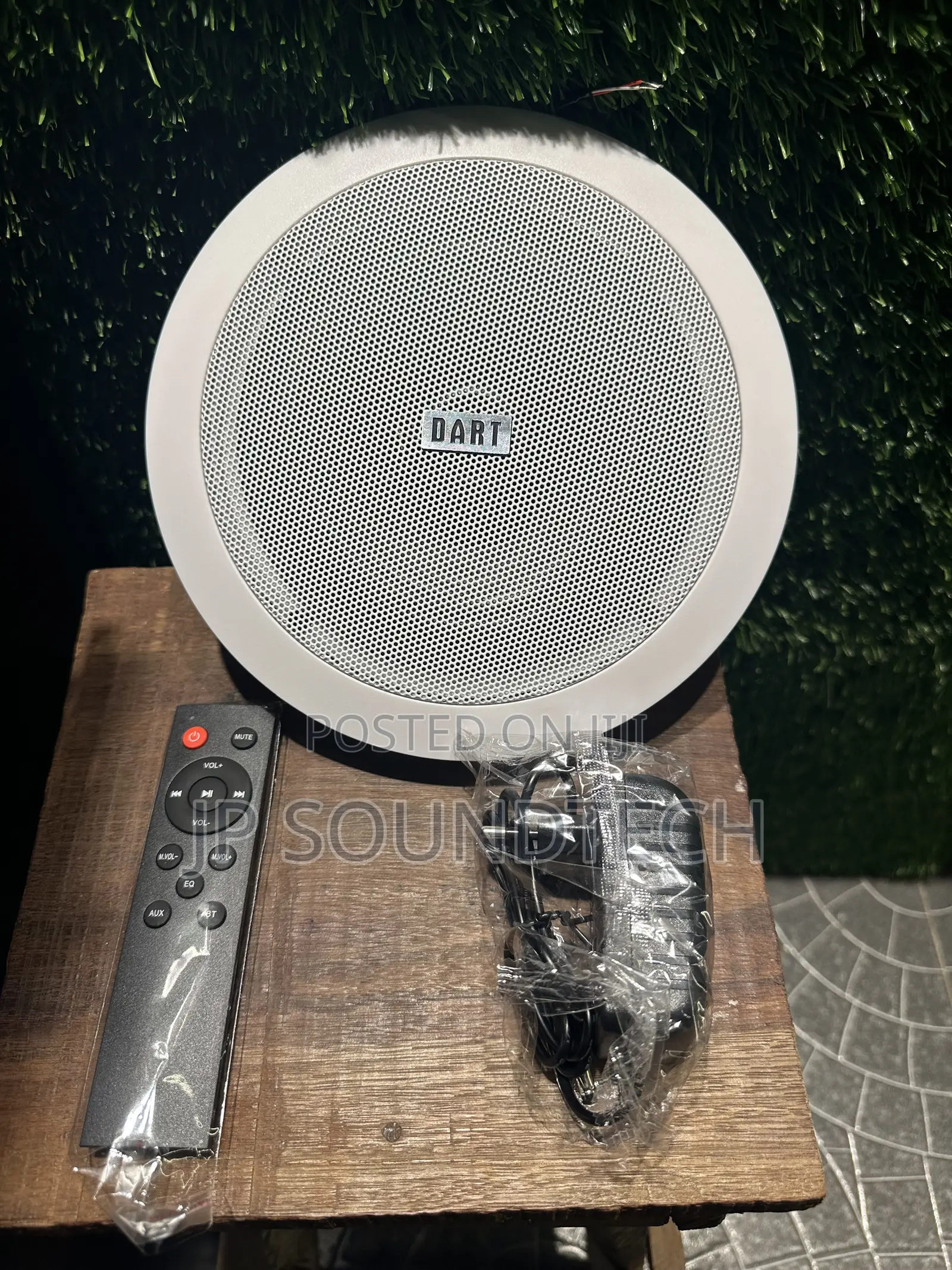 Frame 40watts Single Bluetooth Ceiling Speaker With Remote