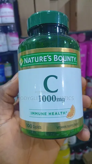 Natures Bounty C-1000mg (Immune Health) Vitamin C 100 Caplets