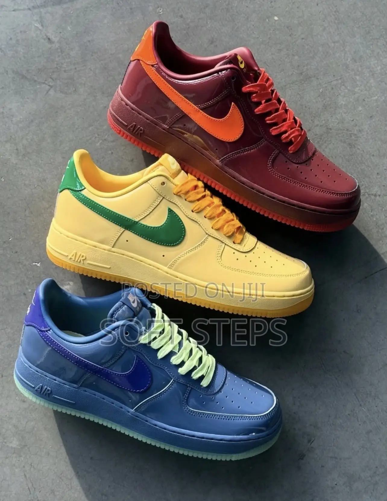 Nike Air Force 1 Low “Patent Leather” Pack