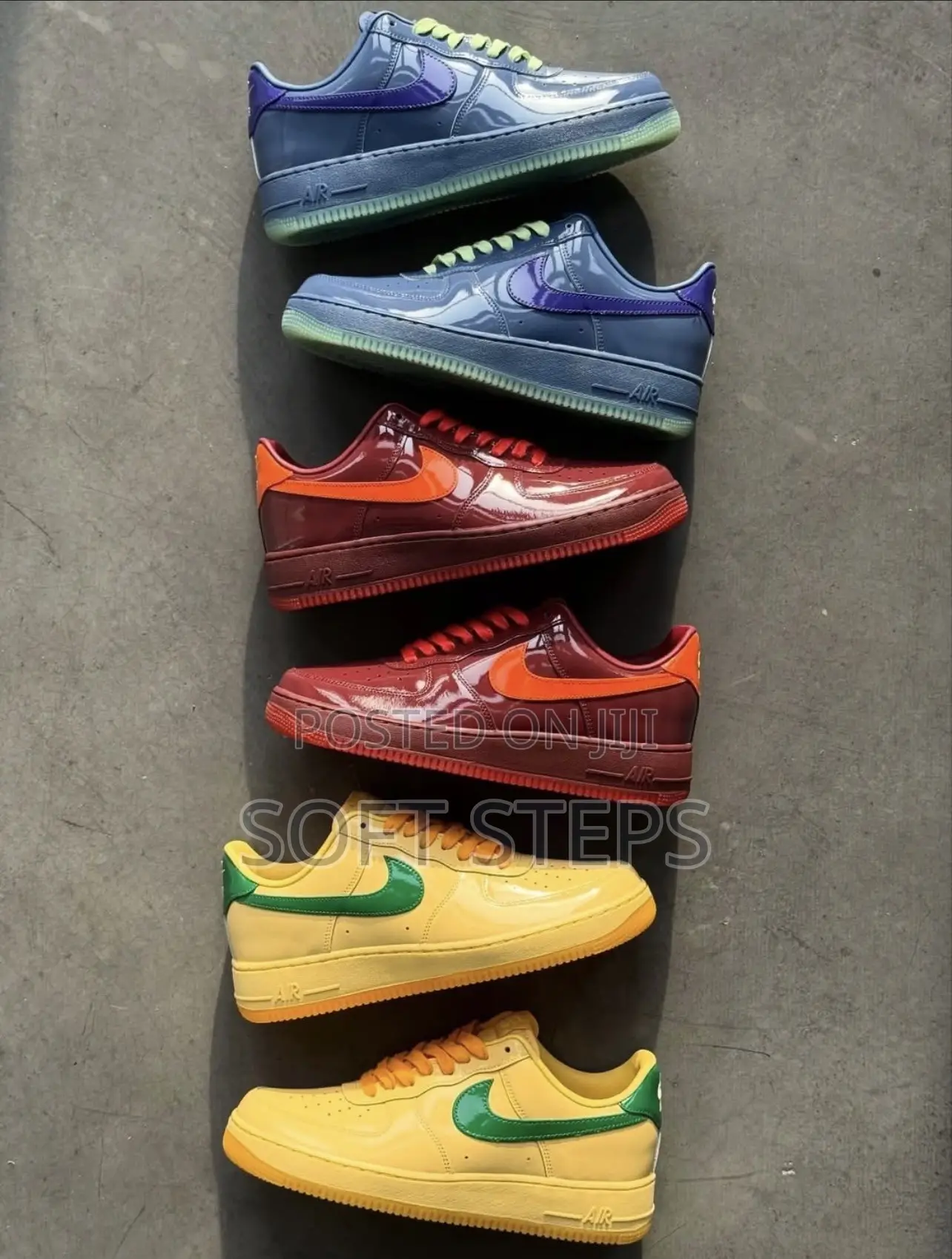 Nike Air Force 1 Low “Patent Leather” Pack
