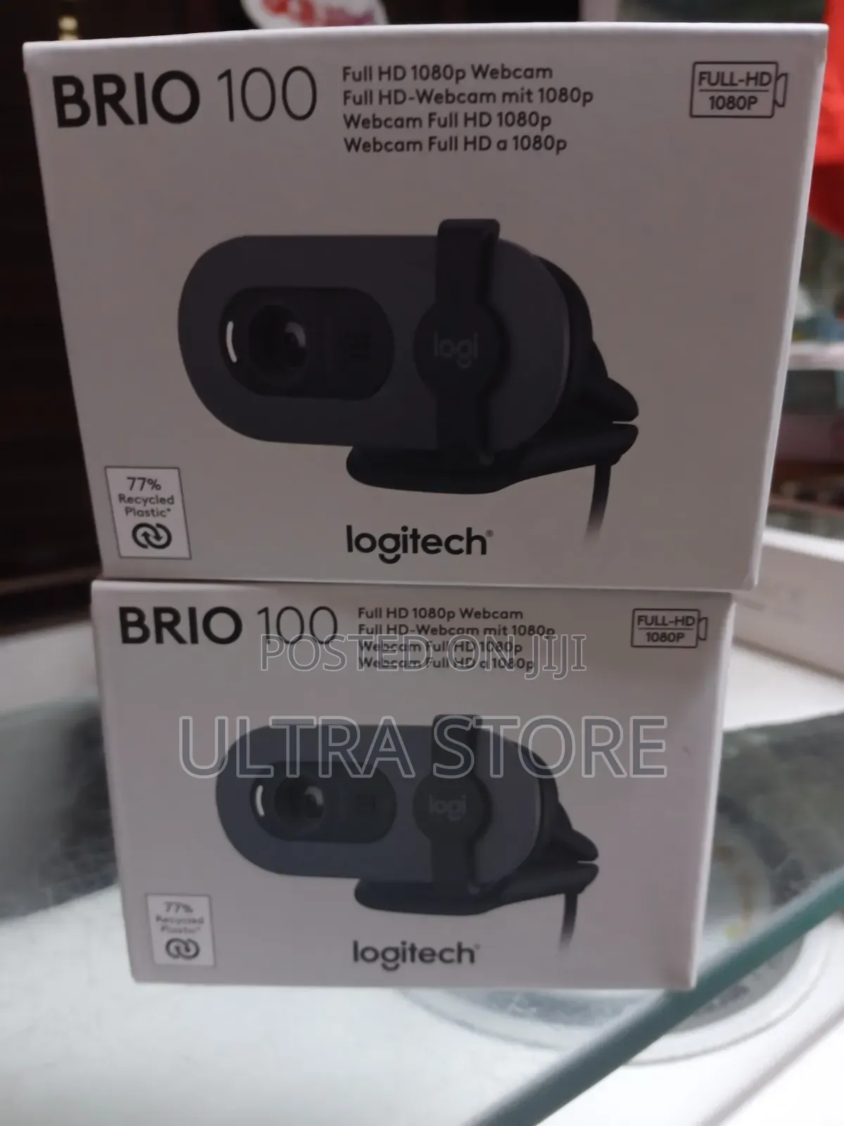 Brio 100 Full Hd Webcam for Meetings and Streaming