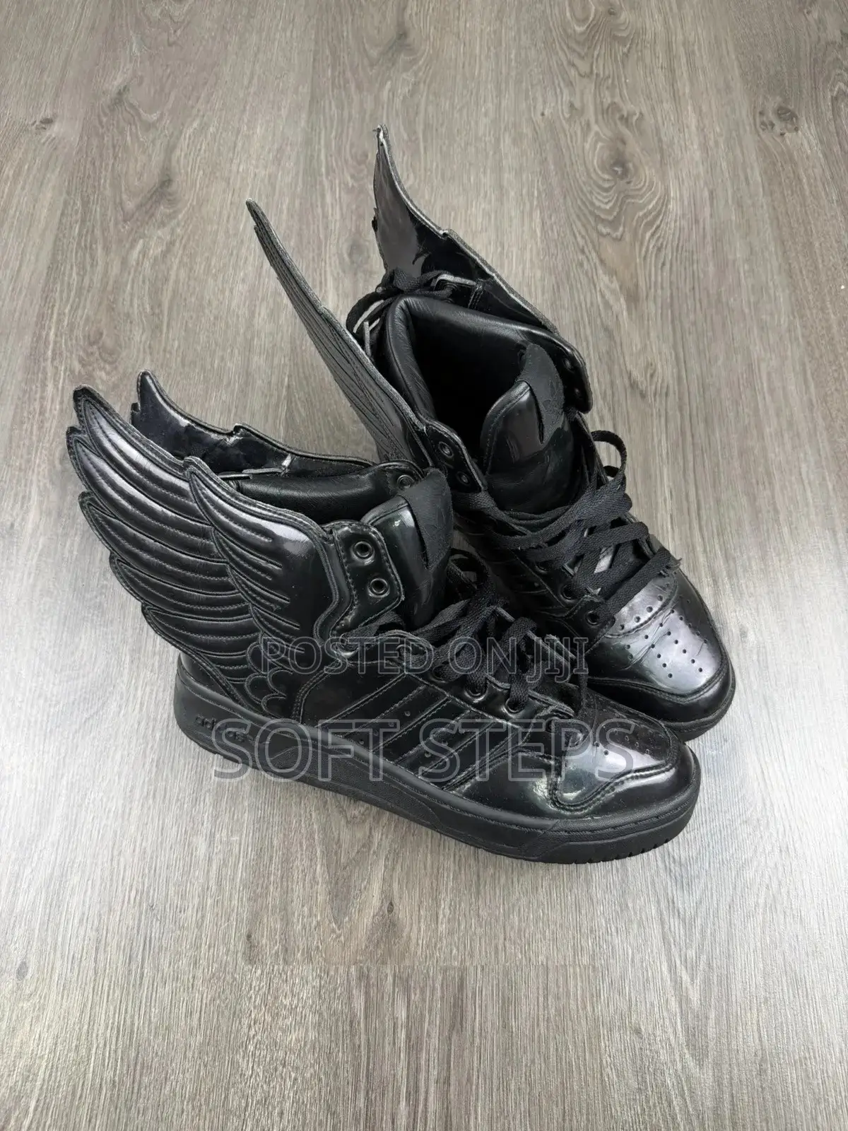 Adidas JS Wings 2.0 Patent Black