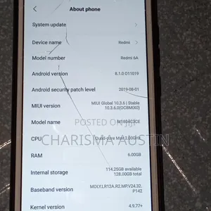 Xiaomi Redmi 6A 16 GB Gold