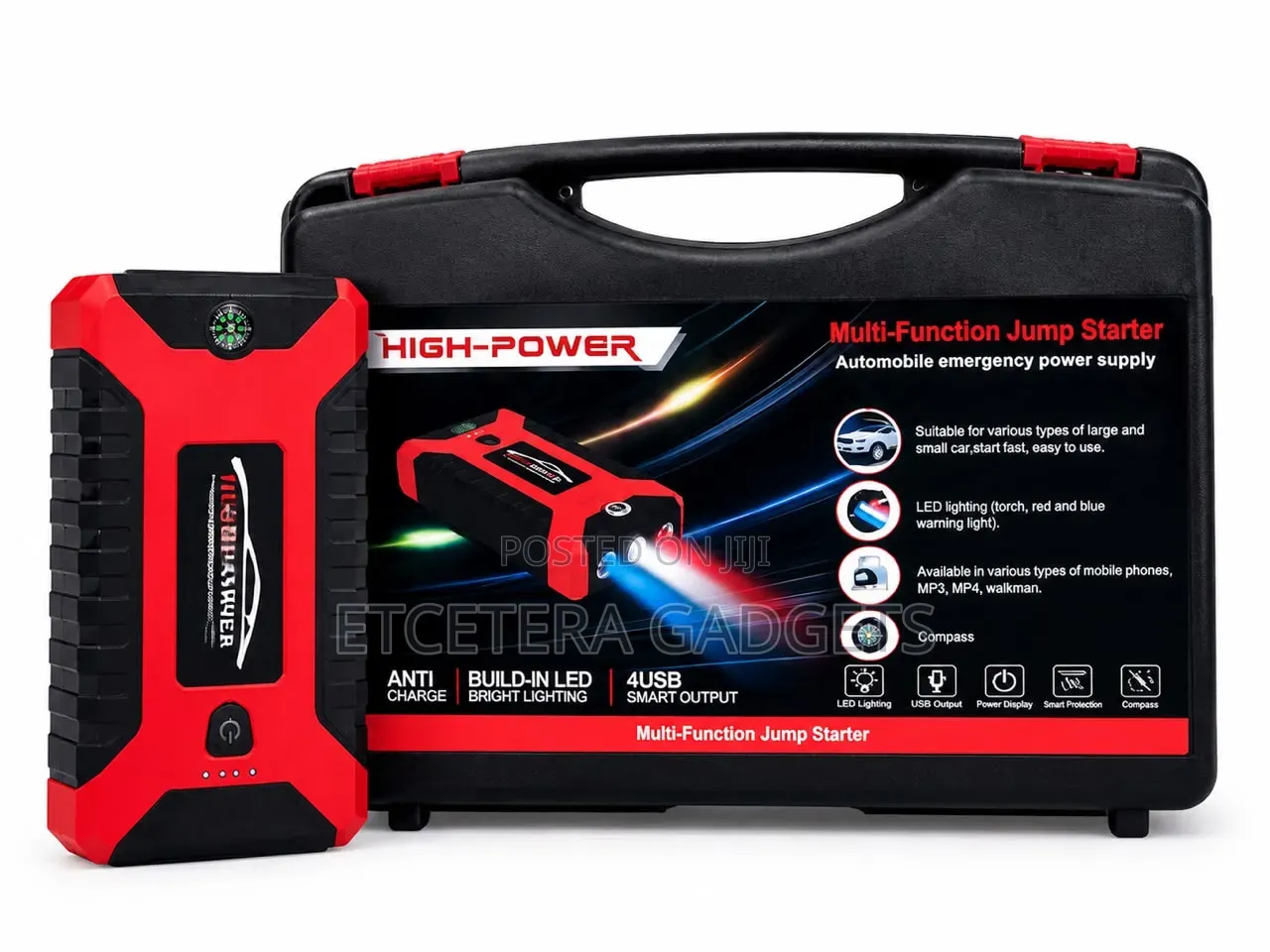 High Power Multi Function Jump Starter Powerbank