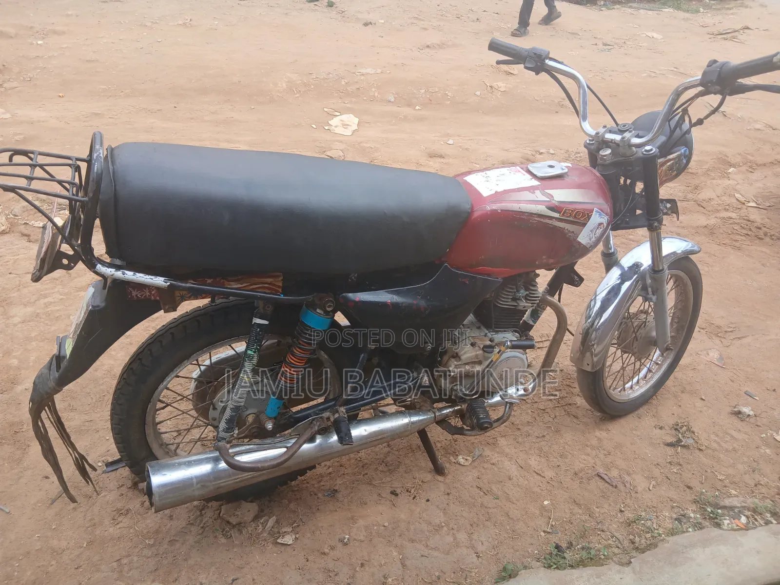 Bajaj Boxer 100 2025 Red