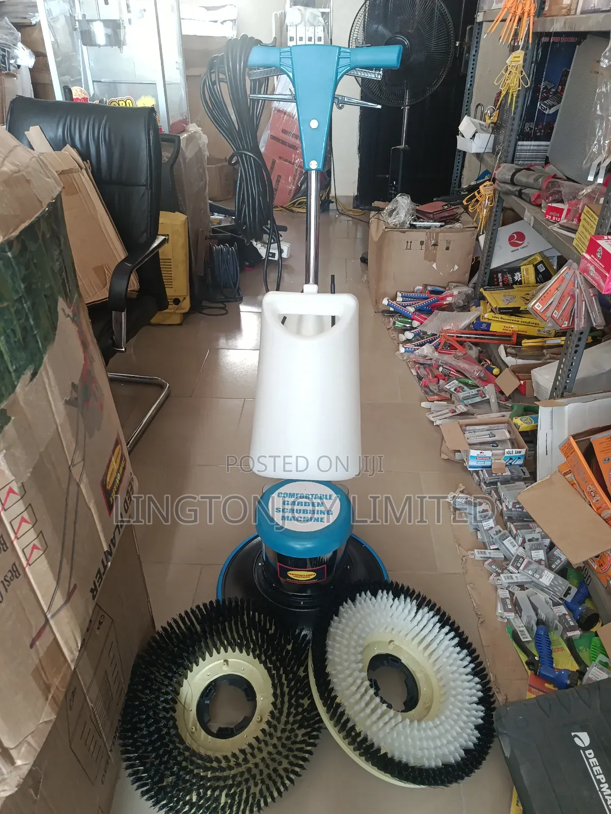 Industrial Floor Scrubber