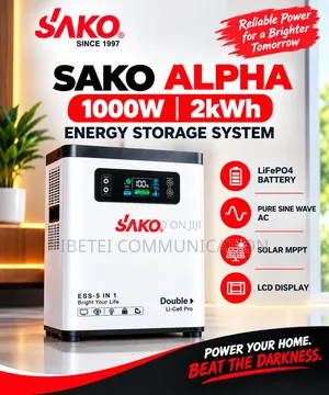 Sako 1000w/2kwh