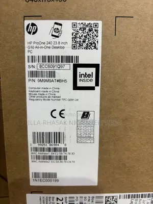 New HP ProOne 240 G10 All-in-One 8GB Intel Core i3 SSD 512GB