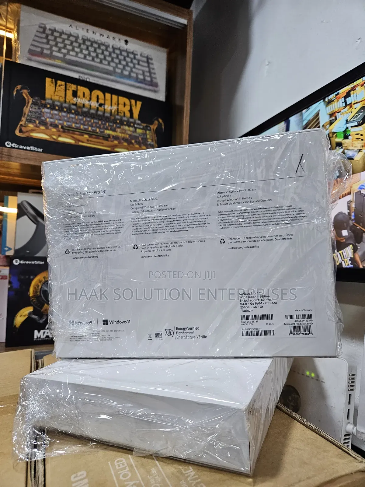 New Microsoft Surface Pro 16GB Qualcomm Snapdragon X Elite SSD 1T