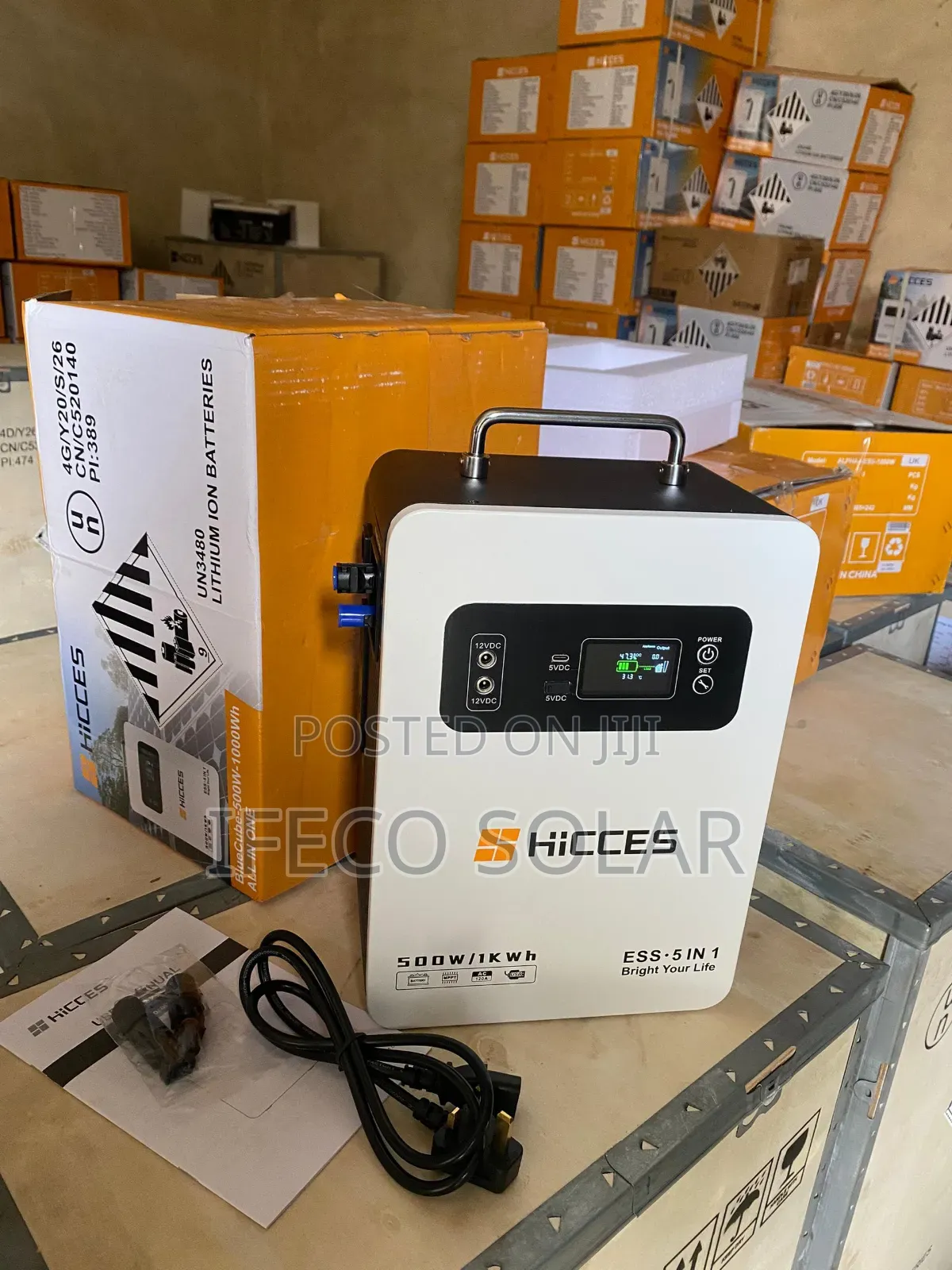 500w 1kwh All in One Solar Generator