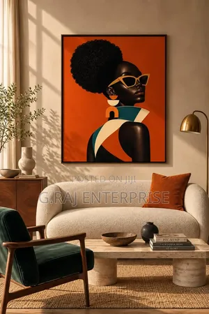 Luxury Floating Acrylic & HD Canvas Art Frames – Port Harcourt