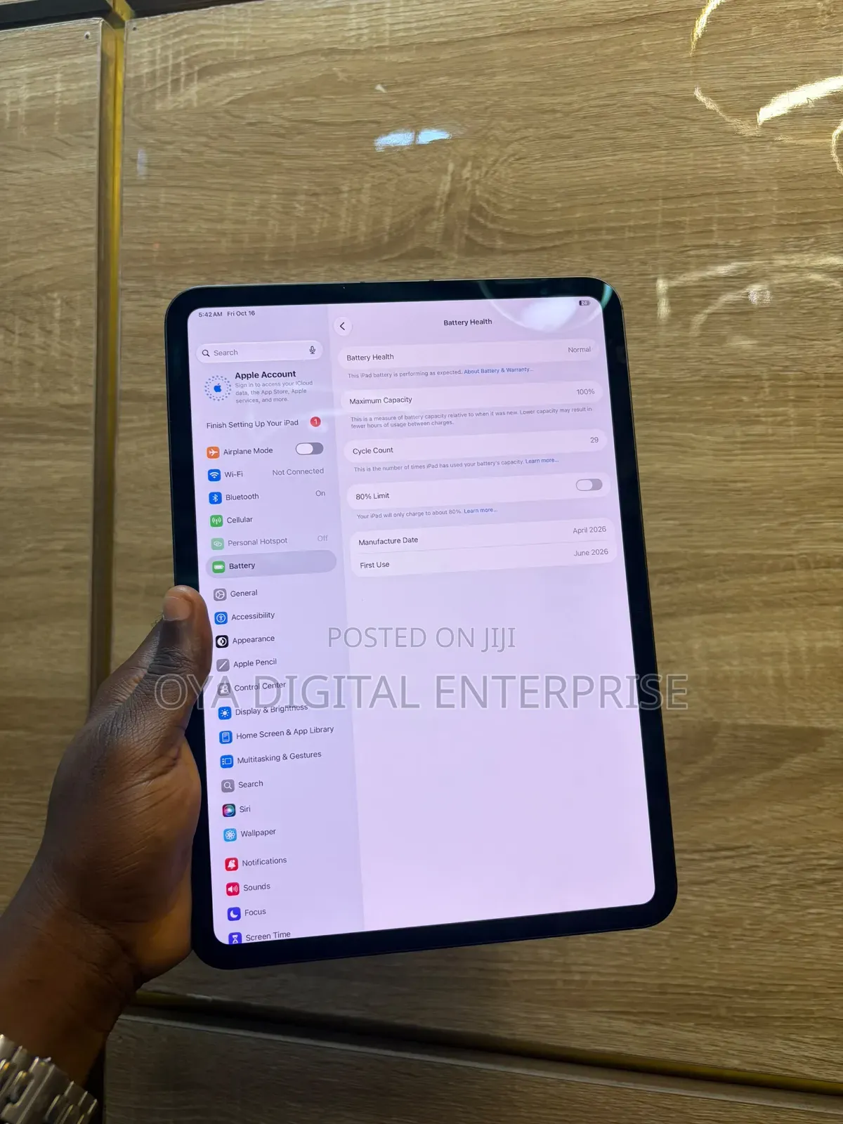 Apple iPad (2025) 256 GB Black