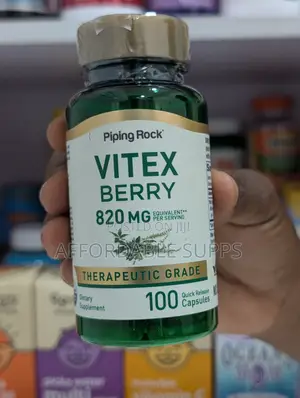Piping Rock Vitex Chasteberry 820mg – 100 Capsules
