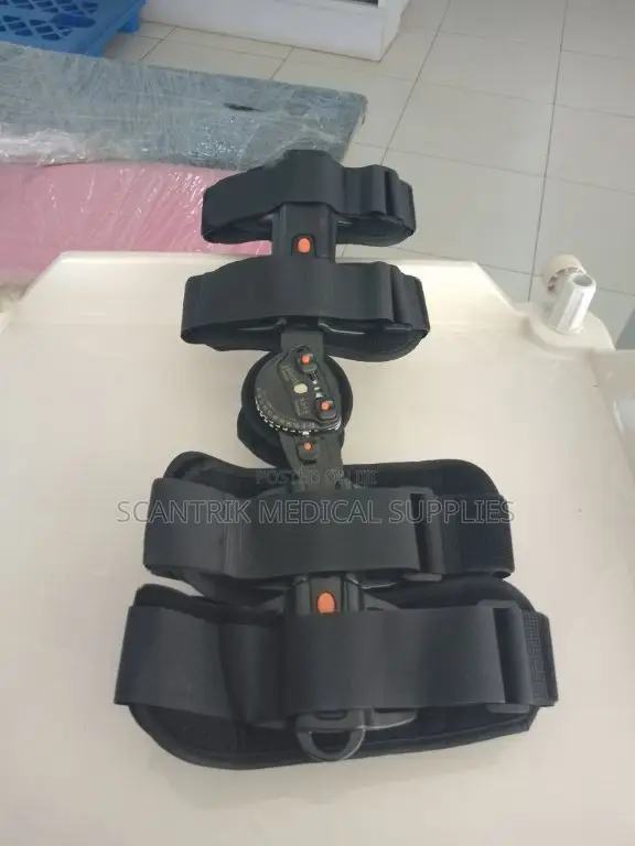 Adjustable Hinged Leg and Knee Support