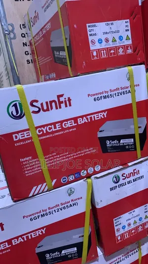 12kva Inverters and Sunfit Dry Cell Batteries