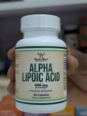 Double Wood Alpha Lipoic Acid 600mg – Antioxidant Supplement