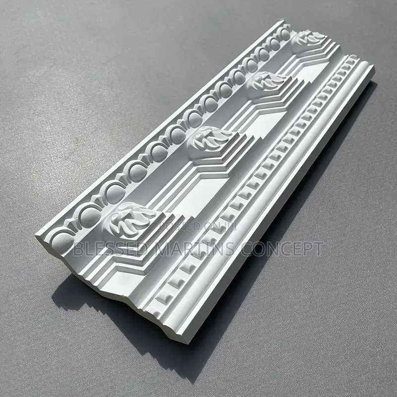 9ft Length PU Decorative Cornice Wall Skirting or Wall Molding