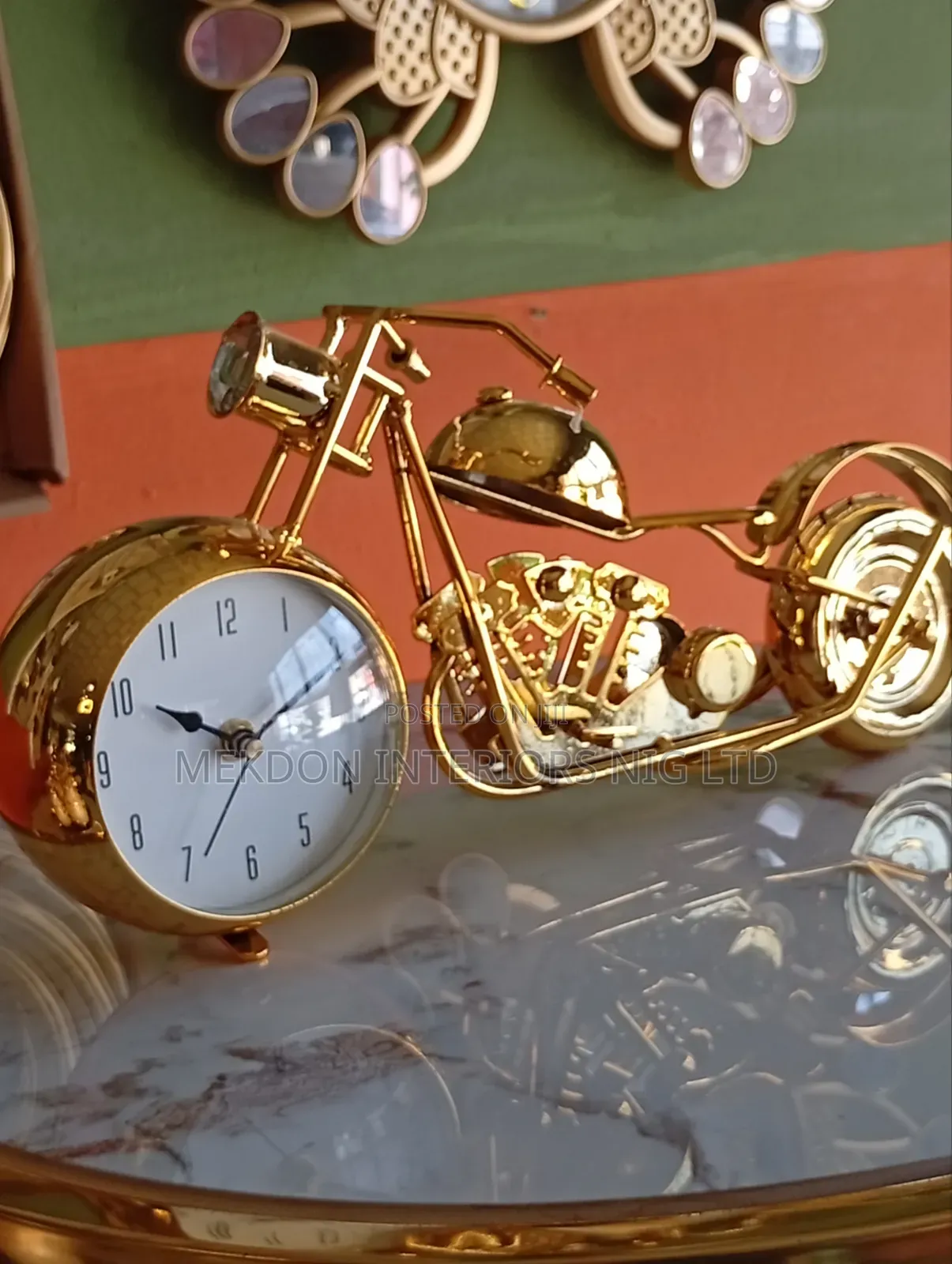 Motorcycle Clock