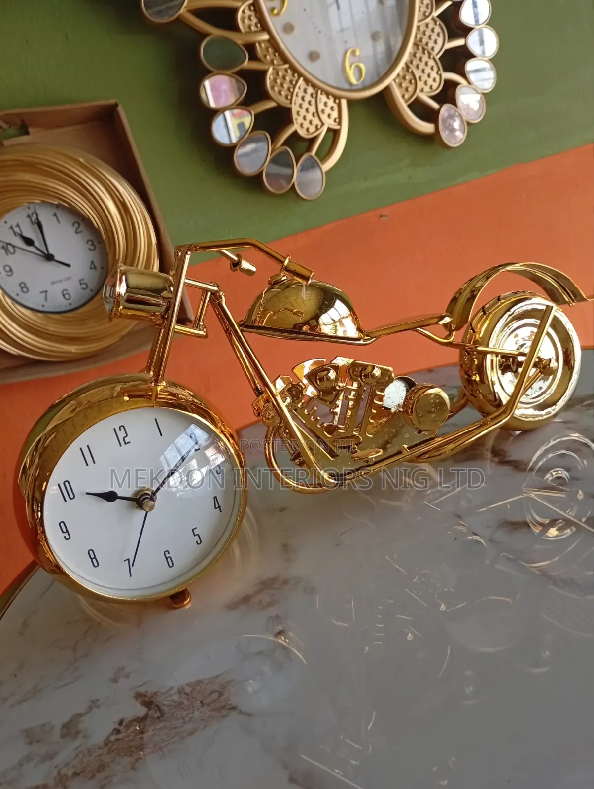 Motorcycle Clock