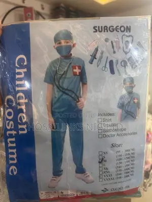 Surgeon Children Costume